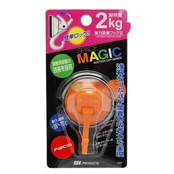 強力吸盤フック Sサイズ オレンジ SPM-03OR