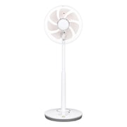 リビング扇風機 リモコン付 ホワイト F-CL327-W