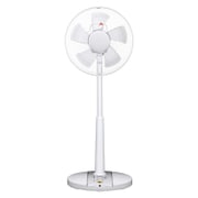 リビング扇風機 リモコン付 ホワイト F-CL324-W