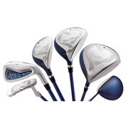 GRASE TIARA/9本セット(W1、FW4、H5、7I-9I、PW、SW、PT)/ L キャディバック付き レディース