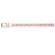 EDBT14502 [ハイビスカス柄ベルト レッド F]