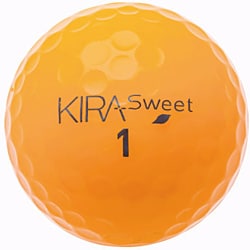 KIRA Sweet オレンジ [ゴルフボール 1スリーブ4球入り]