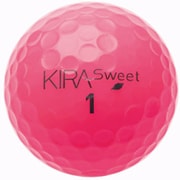 KIRA Sweet ピンク [ゴルフボール 1スリーブ4球入り]