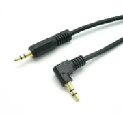 オーディオミニプラグ 片側L型 3.5mm オス-オス 2m LAV-SS2MA
