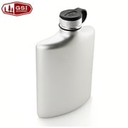 グレイシャーステンレスヒップフラスコ 8oz