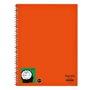 フィグラーレ sense A4 無罫 70枚 橙 SW150W-OR