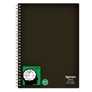 フィグラーレ sense セミB5 横罫 70枚 黒 SW151Y-BK