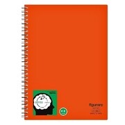 フィグラーレ sense セミB5 横罫 70枚 橙 SW151Y-OR