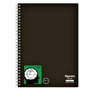 フィグラーレ sense セミB5 無罫 70枚 黒 SW151W-BK