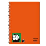 フィグラーレ sense セミB5 無罫 70枚 橙 SW151W-OR