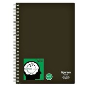 フィグラーレ sense A5 横罫 100枚 黒 SW152Y-BK