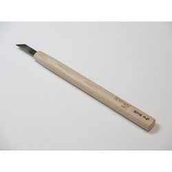 柄の長さ180mm ハイス彫刻刀 印刀左 9.0mm