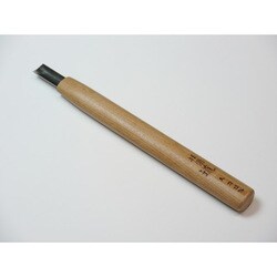 柄の長さ180mm ハイス彫刻刀 丸刀 12.0mm