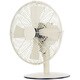 Pieria（ピエリア） レトロテーブルファン 30cm ホワイト QIM-353(WH)