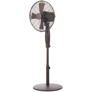 Pieria(ピエリア) レトロリビングファン 30cm リモコン付 ブラウン QIR-350(BR)