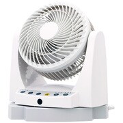 Pieria(ピエリア) サーキュレーター DCモーター 19cm リモコン付 ホワイト QCCR-190D(WH)