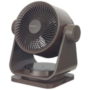 Pieria(ピエリア) サーキュレーター DCモーター 19cm リモコン付 ダークウッド FCQ-191D(DWD)
