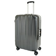 スーツケース ブラックカーボン 双輪2 ハード/フレーム 旅行日数目安：7日 70L TSAロック搭載 ブラックカーボン SP-0705-62