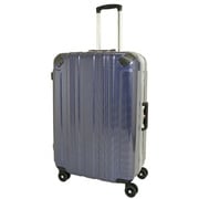スーツケース ネイビーカーボン 双輪2 ハード/フレーム 旅行日数目安:8~9日 82L TSAロック搭載 SP-0705-68