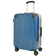 スーツケース ブルー 双輪2 ハード/フレーム 旅行日数目安:8~9日 82L TSAロック搭載 SP-0705-68