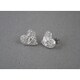 TINY DIAMANTE HEART STUDS PIERCED 0770/01/02