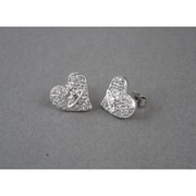 TINY DIAMANTE HEART STUDS PIERCED 0770/01/02