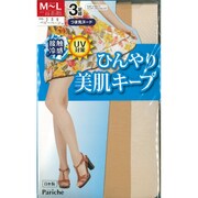 ひんやりパンスト 3P M～Lサイズ ベビーベージュ SPQ3
