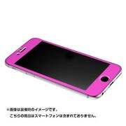 MS-I6FBP-PK [iPhone 6/6s 4.7インチ専用強化ガラス一体型アルミパネル ピンク]