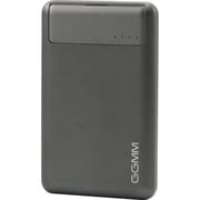 GGMM パワーバンク モバイルバッテリー 6000mAh ガンメタ DZ00202