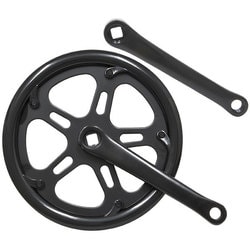 SXB-48 Wガードギヤクランクセット 48T ブラック 165mm 199-20051