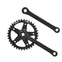 コッタレスギヤクランクセット 36T ブラック 170mm 199-20102