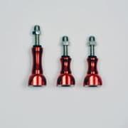 GOPOD アルミCNCスクリュー 3Pセット レッド AGP-005-3P