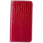 MKHBOBCIP6FRDCR [iPhone 6 4.7インチ用ケース Herman Series Book Style Case for iPhone 6 Red Crocodile Pattern]