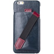 APIP6FSLOLTMTSPBESY3 [iPhone 6 4.7インチ用ケース Milta Strap Vintage Blue Silikonovy+Vintage Blue]