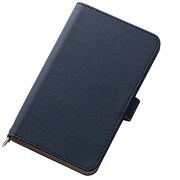 RT-SPEM/DN [スマートフォン用 汎用レザーケース Mサイズ 合皮 ダークネイビー]