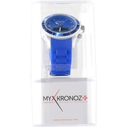 アナログ時計型スマートウォッチ ZeClock(ゼクノック) ブルー KRZECLOCK-BLUE