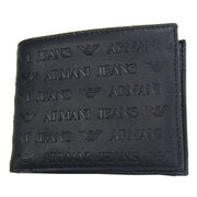 2つ折り財布 ブラック JEANS-06V57/V7