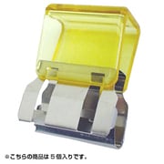 スライドクリップ [クリア] L5コ入 イエロー SCC-L5Y