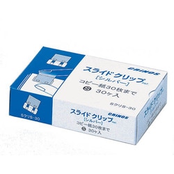 スライドクリップS 30コ入 Sクリ S-30