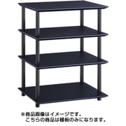 オーディオビジュアルラック BSRシリーズ 基本セット ダークブルーメタリック K-BSR-4S