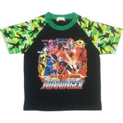 2287684 [手裏剣戦隊ニンニンジャー TRY 半袖Tシャツ 黒 110cm]