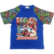 2287685 [仮面ライダードライブ TRY 半袖Tシャツ 杢青 120cm]