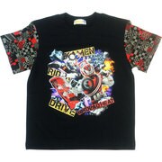 2287686 [仮面ライダードライブ TRY 半袖Tシャツ 黒 120cm]