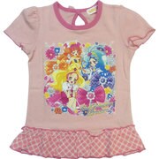 2287689 [Go！プリンセスプリキュア TRY 半袖Tシャツ ピンク 120cm]