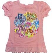 2286555 [プリキュアオールスターズ劇場版 半袖Tシャツ ピンク 110cm]