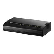 1000BASE-T対応 8ポートスイッチングハブ 省電力モデル ブラック ETG-ESH08K2B