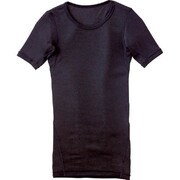 73CK50409 [ドライアクセル クルーネック半袖シャツ ブラック LL MEN'S]