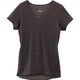 A2JA420508 [ドライベクター Uネック半袖シャツ チャコール M WOMEN'S]