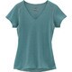 A2JA420519 [ドライベクター Uネック半袖シャツ サックス M WOMEN'S]