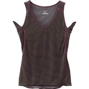 A2JA420708 [ドライベクター Uネックタンクトップ チャコール M WOMEN'S]